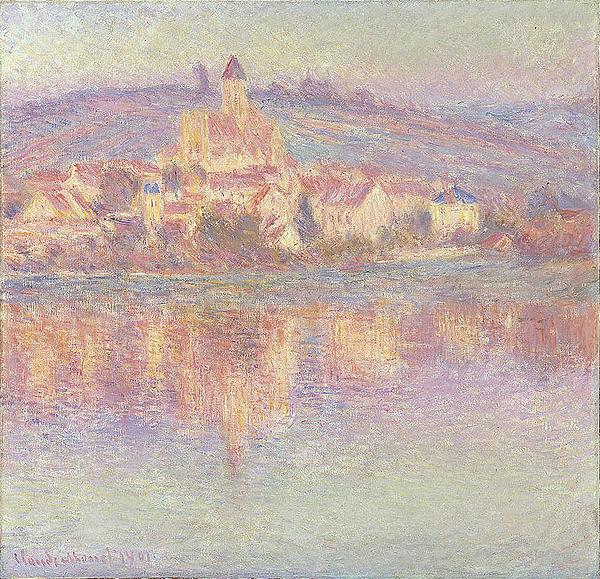 Claude Monet Vetheuil Sweden oil painting art